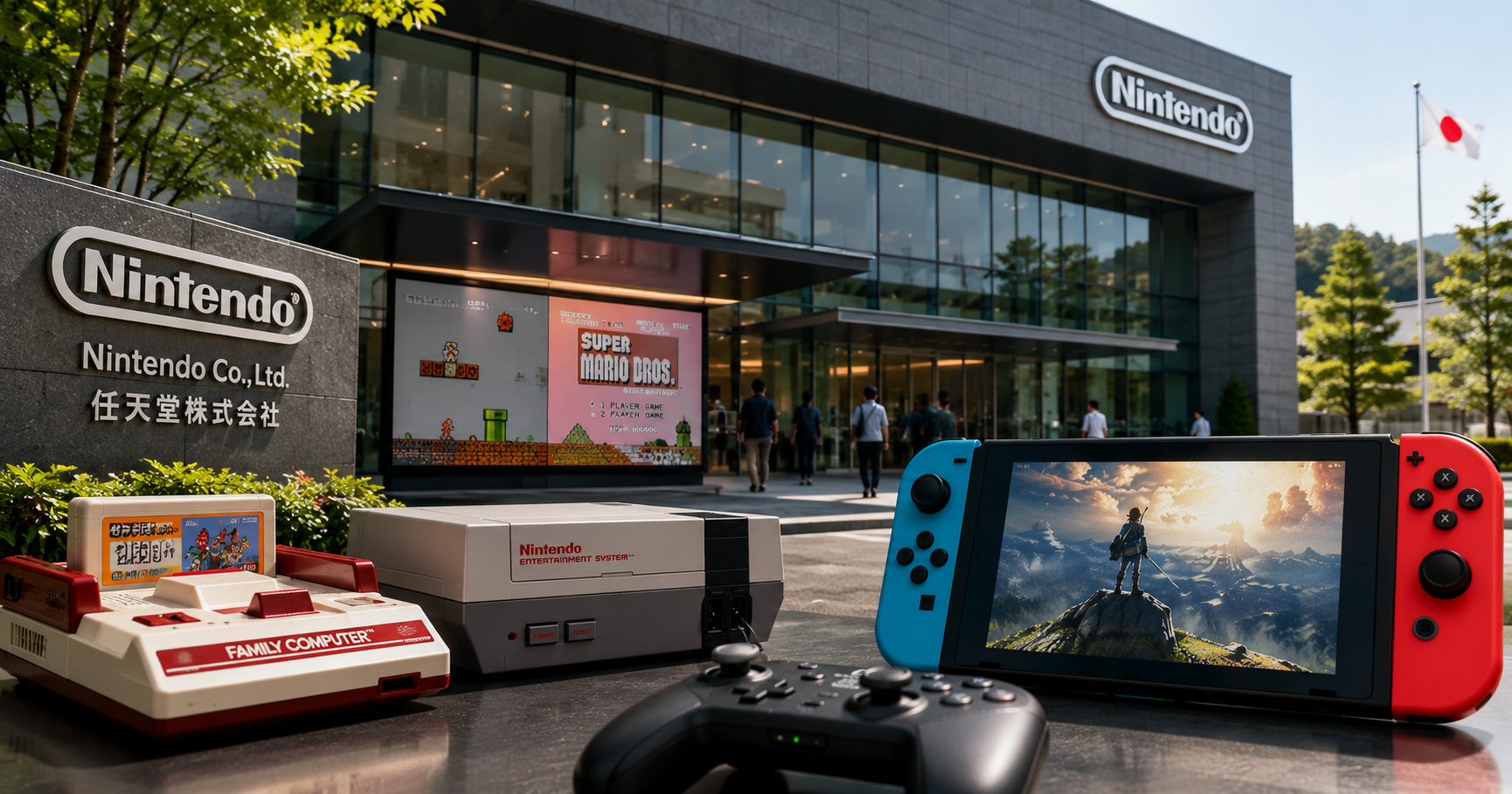 任天堂の歴史的影響：AIが語るゲーム業界の救世主としての役割
