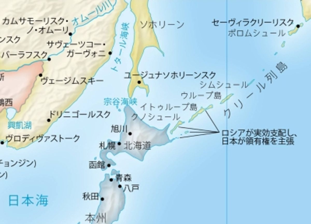 日本、Equal Earth地図の北方領土表記修正を要求