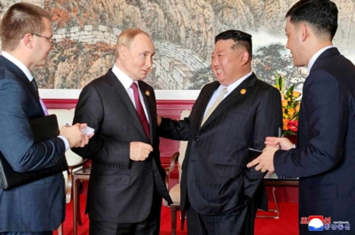 金正恩とプーチン、朝鮮解放記念日に両国関係を再確認