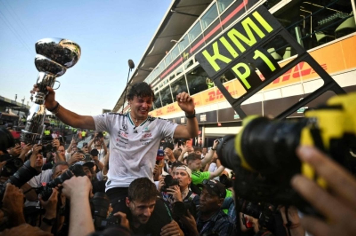 キミ・アントネッリ、イタリアGPで19番手スタートから勝利