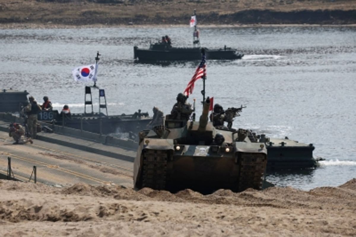 北朝鮮、米韓合同演習を前に新たな「抑止力」を警告