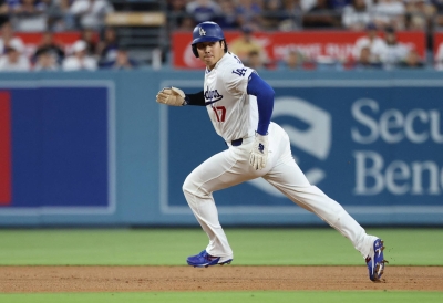 大谷翔平選手、膝の不調によりドジャースのラインナップから外れる