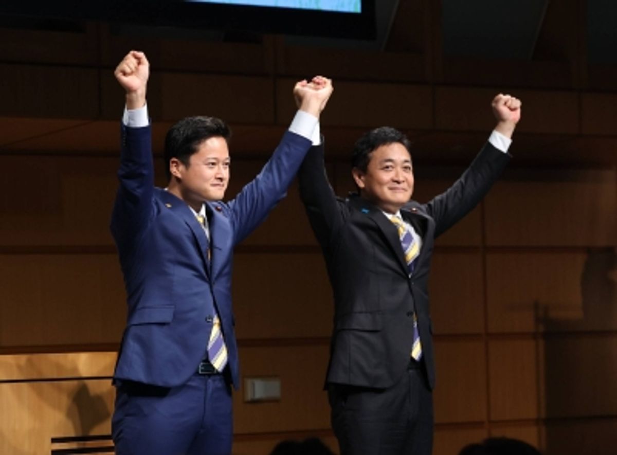 玉木雄一郎氏、DPP代表に3選